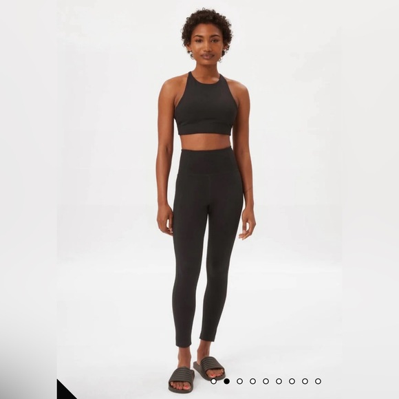 Girlfriend Collective Black Compressive High-Rise Legging - Picture 2 of 16